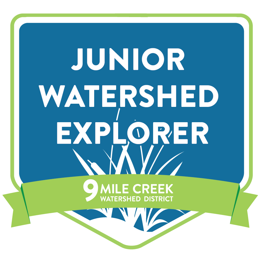 New Junior Watershed Explorer Booklet! Nine Mile Creek Watershed District