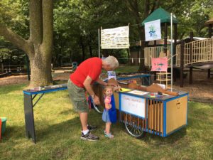 Nine Mile Creek Pop Up Education Cart