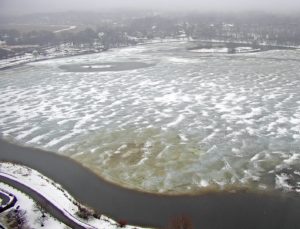 Normandale Lake Full on 3/14/19