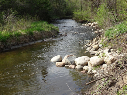 Streambank Restoration Technique: Rock Vane